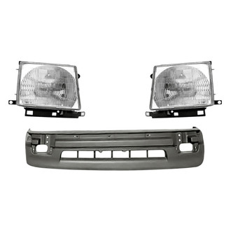 TruParts® - 3-Piece Kit (Driver and Passenger Side Headlights, Front Bumper Cover) (Standard Line)