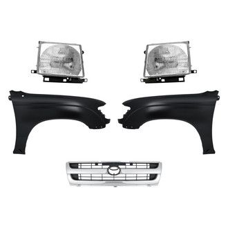 TruParts® - 5-Piece Kit (Driver and Passenger Side Headlights, Grille, Driver and Passenger Side Fenders) (Standard Line)