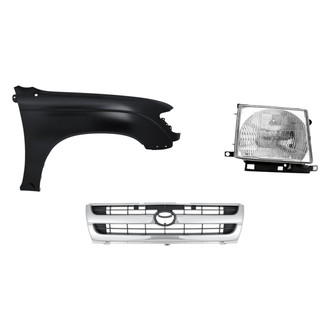 TruParts® - 3-Piece Kit (Passenger Side Headlight, Grille, Front Passenger Side Fender) (Standard Line)
