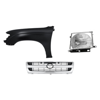 TruParts® - 3-Piece Kit (Driver Side Headlight, Grille, Front Driver Side Fender) (Standard Line)