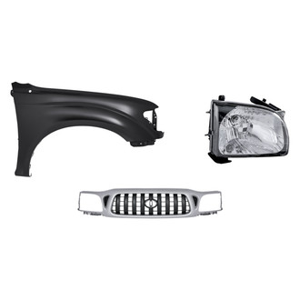 TruParts® - 3-Piece Kit (Passenger Side Headlight, Grille, Front Passenger Side Fender) (Standard Line)