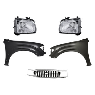 TruParts® - 5-Piece Kit (Driver and Passenger Side Headlights, Grille, Driver and Passenger Side Fenders) (Standard Line)