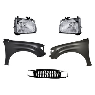 TruParts® - 5-Piece Kit (Driver and Passenger Side Headlights, Grille, Driver and Passenger Side Fenders) (Standard Line)