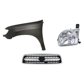 TruParts® - 3-Piece Kit (Driver Side Headlight, Grille, Front Driver Side Fender) (Standard Line)