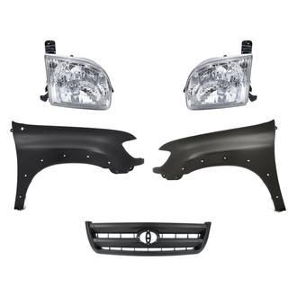TruParts® - 5-Piece Kit (Driver and Passenger Side Headlights, Grille, Driver and Passenger Side Fenders) (Standard Line)