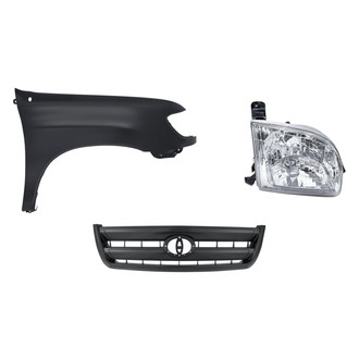TruParts® - 3-Piece Kit (Passenger Side Headlight, Grille, Front Passenger Side Fender) (Standard Line)