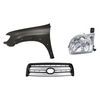 TruParts® - 3-Piece Kit (Driver Side Headlight, Grille, Front Driver Side Fender) (Standard Line)