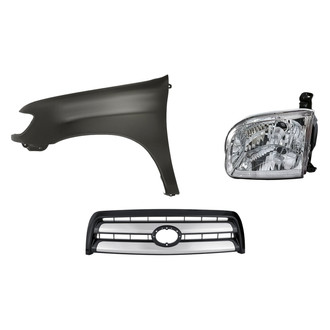 TruParts® - 3-Piece Kit (Driver Side Headlight, Grille, Front Driver Side Fender) (Standard Line)