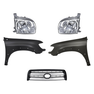 TruParts® - 5-Piece Kit (Driver and Passenger Side Headlights, Grille, Driver and Passenger Side Fenders) (Standard Line)