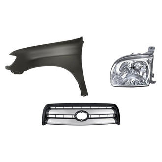TruParts® - 3-Piece Kit (Driver Side Headlight, Grille, Front Driver Side Fender) (Standard Line)