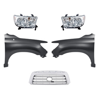 TruParts® - 5-Piece Kit (Driver and Passenger Side Headlights, Grille, Driver and Passenger Side Fenders) (Standard Line)