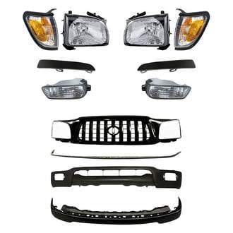 TruParts® - 12-Piece Kit (Headlights, Bumper Face Bar, Bumper Valance, Lower Bumper Fillers, Upper Bumper Filler, Grille, Turn Signal/Corner Lights, Turn Signal/Parking Lights) (Standard Line)