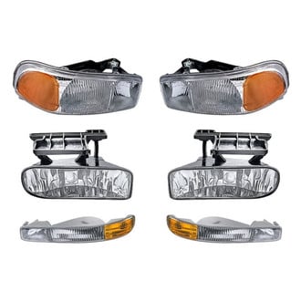TruParts® - 6-Piece Kit (Driver and Passenger Side Headlights, Driver and Passenger Side Fog Lights , Driver and Passenger Side Turn Signal/Parking Lights) (Standard Line)