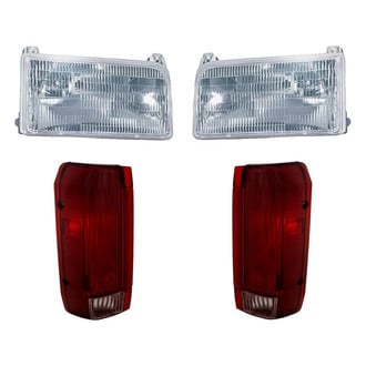 TruParts® - 4-Piece Kit (Driver and Passenger Side Headlights, Driver and Passenger Side Tail Lights) (Standard Line)