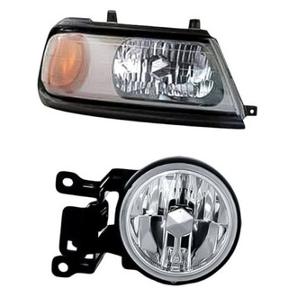TruParts® - 2-Piece Kit (Passenger Side Headlight, Passenger Side Fog Light) (Standard Line)