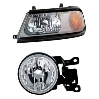 TruParts® - 2-Piece Kit (Driver Side Headlight, Driver Side Fog Light) (Standard Line)