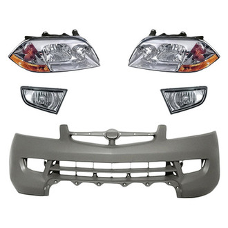 TruParts® - 5-Piece Kit (Driver and Passenger Side Headlights, Front Bumper Cover, Driver and Passenger Side Fog Lights) (Standard Line)