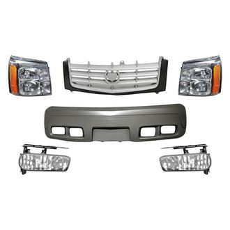 TruParts® - 6-Piece Kit (Driver and Passenger Side Headlights, Front Bumper Cover, Grille, Driver and Passenger Side Fog Lights) (Standard Line)
