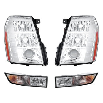 TruParts® - 4-Piece Kit (Driver and Passenger Side Headlights, Driver and Passenger Side Fog Lights) (Standard Line)