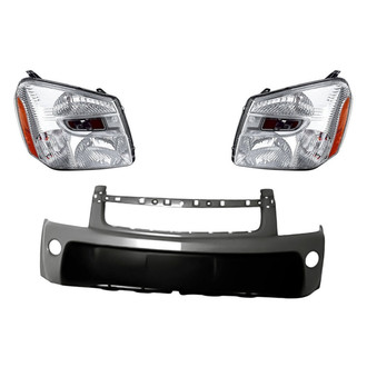 TruParts® - 3-Piece Kit (Driver and Passenger Side Headlights, Front Bumper Cover) (Standard Line)
