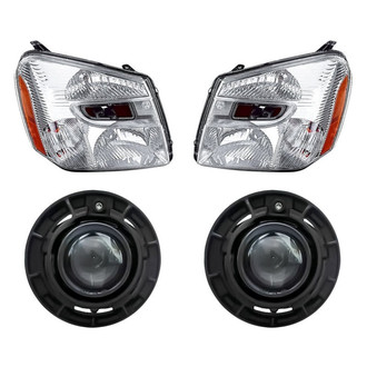 TruParts® - 4-Piece Kit (Driver and Passenger Side Headlights, Driver and Passenger Side Fog Lights) (Standard Line)