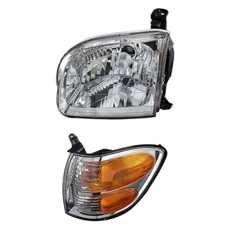 TruParts® - 2-Piece Kit (Driver Side Headlight, Driver Side Turn Signal/Corner Light) (Standard Line)