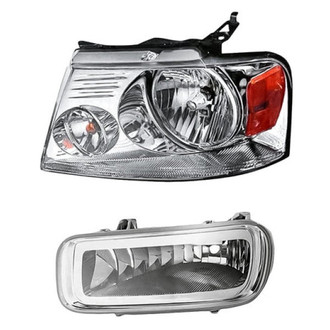 TruParts® - 2-Piece Kit (Driver Side Headlight, Driver Side Fog Light) (Standard Line)