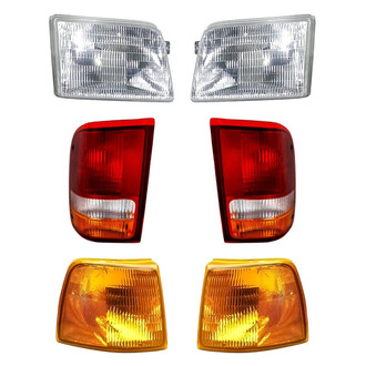 TruParts® - 6-Piece Kit (Driver and Passenger Side Headlights, Driver and Passenger Side Tail Lights, Driver and Passenger Side Turn Signal/Corner Lights) (Standard Line)