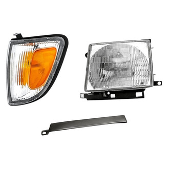 TruParts® - 3-Piece Kit (Driver Side Headlight, Front Driver Side Bumper Filler, Driver Side Turn Signal/Corner Light) (Standard Line)