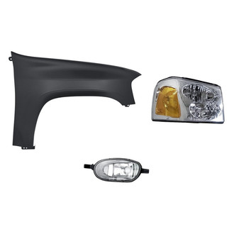 TruParts® - 3-Piece Kit (Passenger Side Headlight, Front Passenger Side Fender, Passenger Side Cornering Light) (Standard Line)