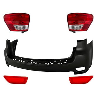 TruParts® - Driver and Passenger Side Replacement 5-Piece Kit (Driver and Passenger Side Outer Tail Lights, Rear Driver and Passenger Side Bumper Reflectors, Rear Upper Bumper Cover) (Standard Line)