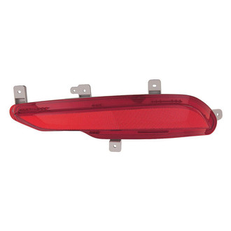 TruParts® - Rear Passenger Side Bumper Reflector (CAPA Certified)