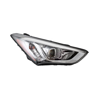 TruParts® - Passenger Side Replacement Headlight (CAPA Certified)