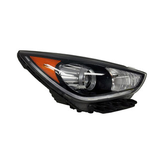 TruParts® - Passenger Side Replacement Headlight (CAPA Certified)