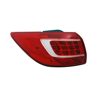 TruParts® - Driver Side Outer Replacement Tail Light (CAPA Certified)