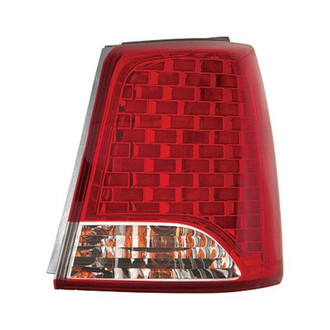 TruParts® - Passenger Side Outer Replacement Tail Light (CAPA Certified)