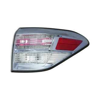 TruParts® - Passenger Side Outer Replacement Tail Light (Standard Line)