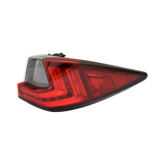 TruParts® - Passenger Side Outer Replacement Tail Light (CAPA Certified)