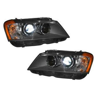 TruParts® - Driver and Passenger Side Replacement Headlight Set (CAPA Certified)
