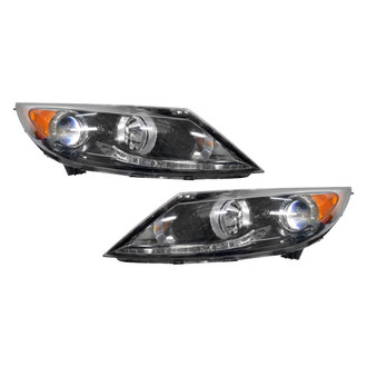 TruParts® - Driver and Passenger Side Replacement Headlight Set (CAPA Certified)