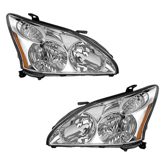 TruParts® - Driver and Passenger Side Replacement Headlight Set (CAPA Certified)