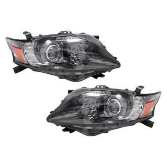 TruParts® - Driver and Passenger Side Replacement Headlight Set Lens and Housing (Standard Line)