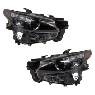 TruParts® - Driver and Passenger Side Replacement Headlight Set (Standard Line)