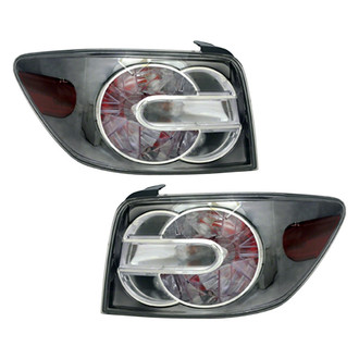 TruParts® - Driver and Passenger Side Replacement Tail Lights (CAPA Certified)