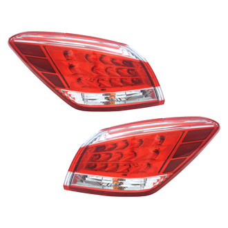 TruParts® - Driver and Passenger Side Outer Replacement Tail Lights (CAPA Certified)