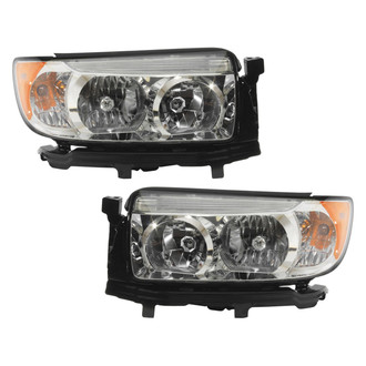TruParts® - Driver and Passenger Side Replacement Headlight Set (CAPA Certified)