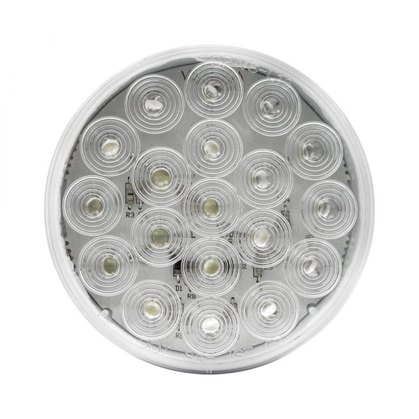 TRUX® - 4" Chrome Round LED Backup Light
