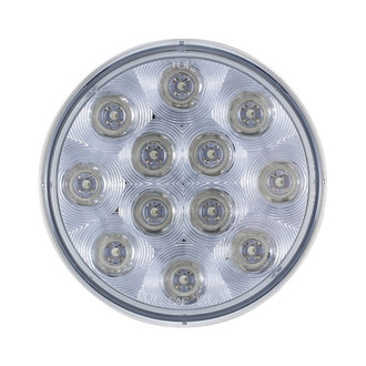 TRUX® - 4" Round Chrome LED Tail Light