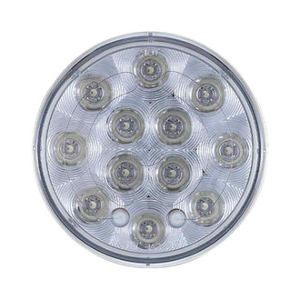 TRUX® - 4" Round Chrome LED Tail Light