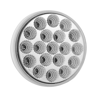 TRUX® - 4" Round Chrome LED Tail Light